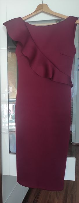 Sukienka midi wesele studniówkę sylwestra true Violet Zalando