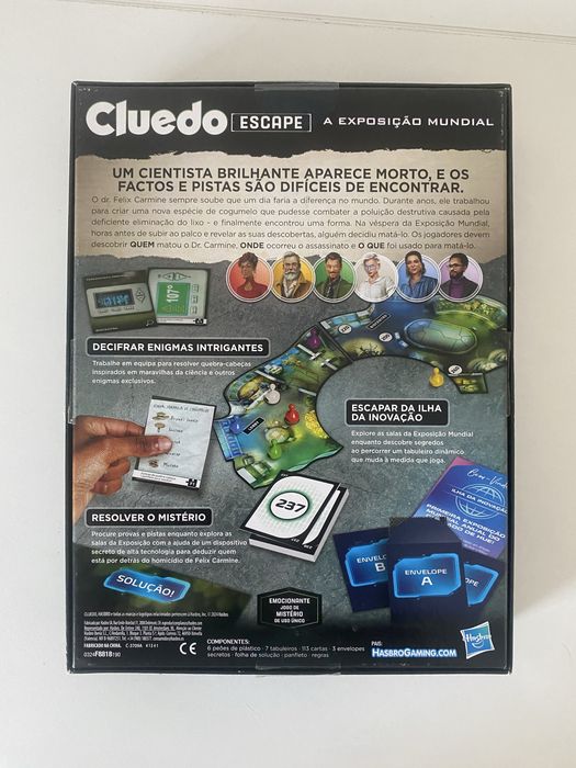 Cluedo Escape, Exposicao Mundial