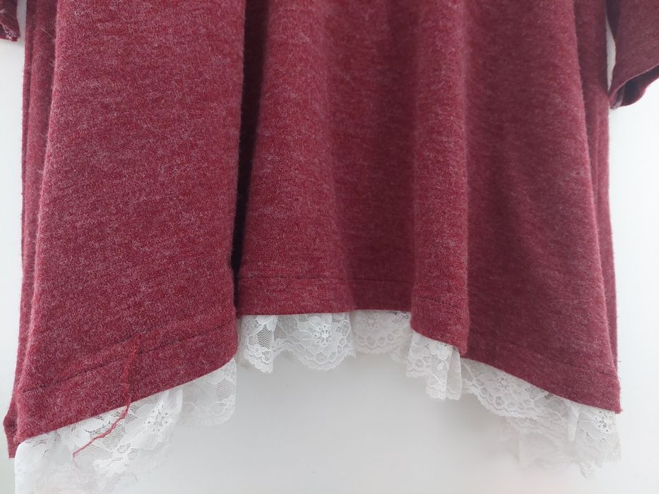 Vestido bordeaux Hunny