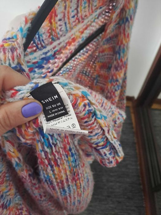 Casaco colorido quentinho