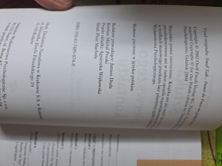 Sztuka nawiązywania pierwszego kontaktu Ursula Degen