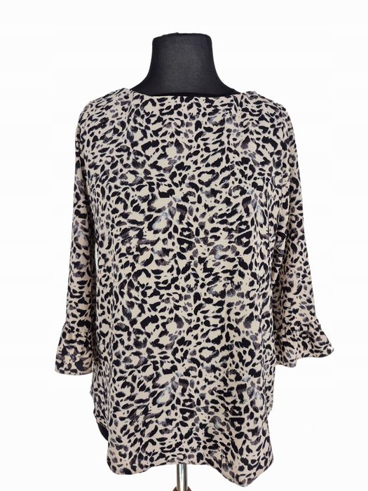 Bluzka szyfonowa Wallis 42 XL 14 rękaw 3/4