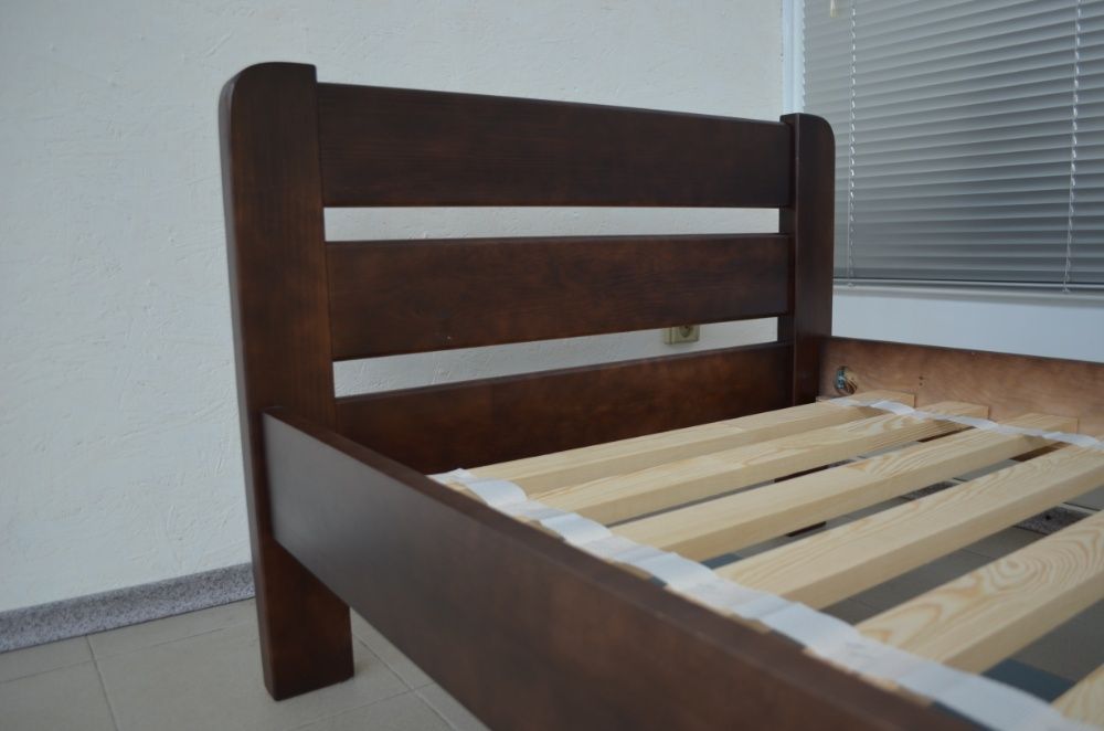 Кровать односпальная деревянная 90х200 Рич 2. Кровать Одесса