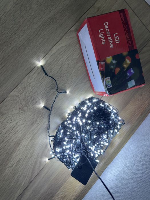 Гірлянда «Нить» 40м 600 LED біла