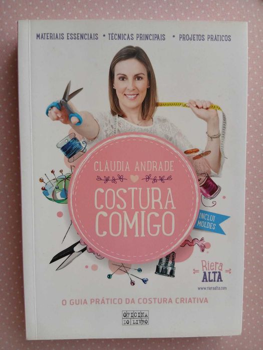 Livro "Cláudia Andrade - Costura comigo vol.1"