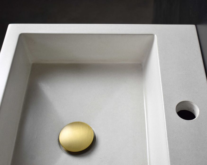 Умивальник з бетону "Noel", бетонний умивальник, раковина з бетону