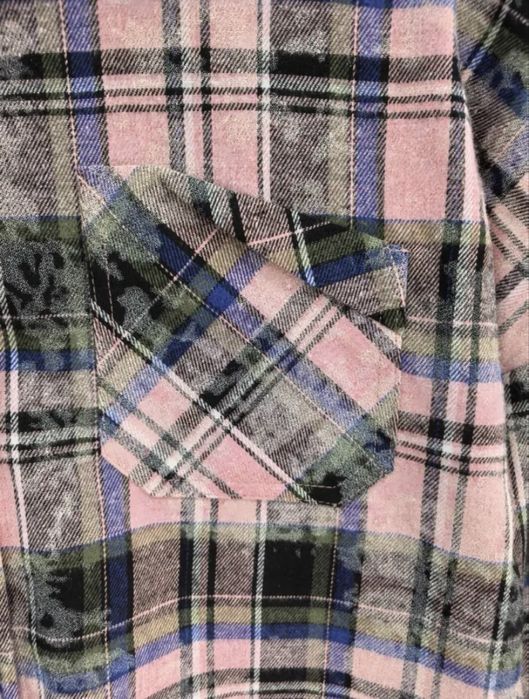 Рубашка жіноча у клітинку