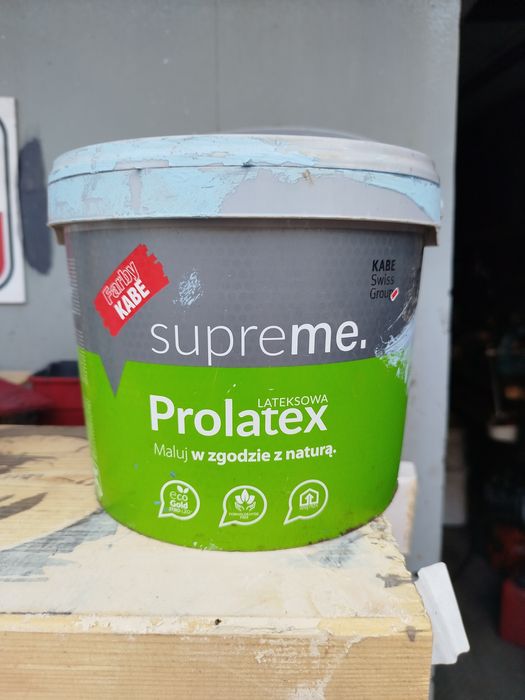 Farba lateksowa Prolatex  błękitna