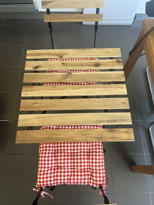 Mesa ikea com cadeiras