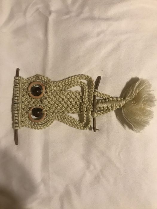 Панно ,,Сова‘‘ макраме