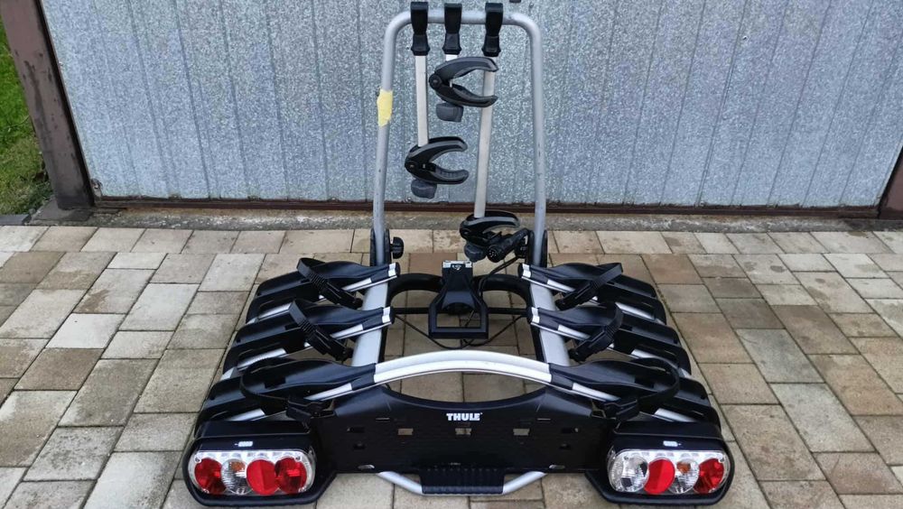 Bagaznik rowerowy THULE G2 EW 923 3 rowery 13/7pin st.bdb
