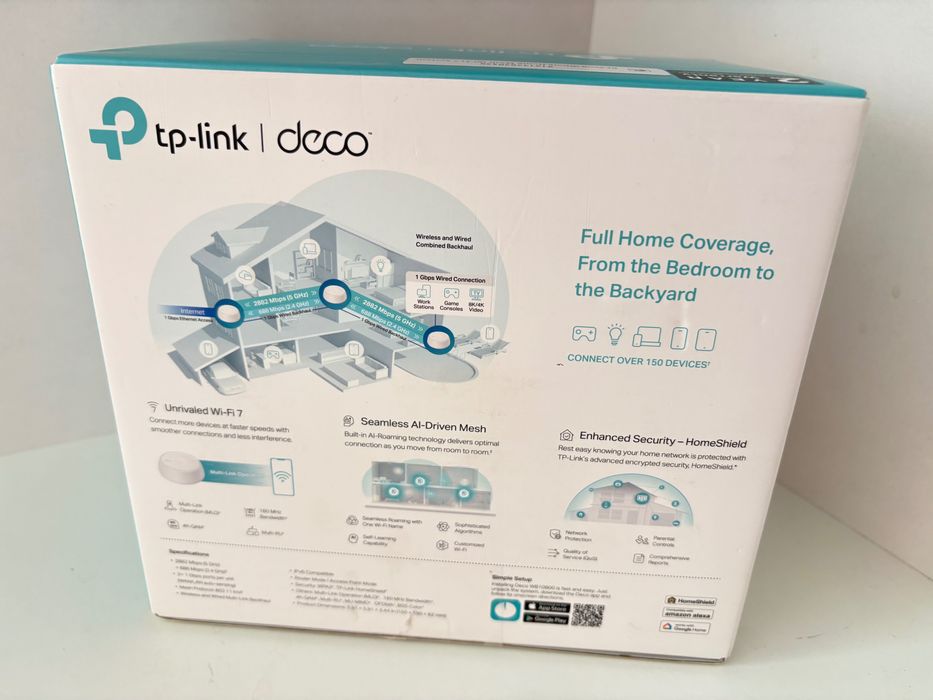 Tp-Link Deco BE23 BE25 BE3600 WB10800 Mеш система