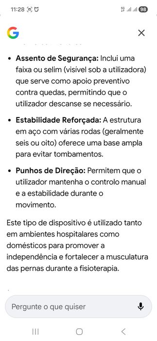 Andador de reabilitação multifuncional