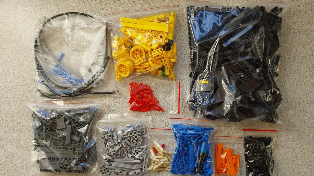 Lego Technic 42053 koparka Volvo EW160E