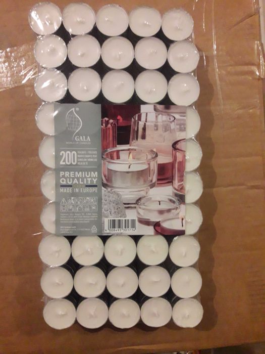 200 чайних свічок-таблеток (Німеччина)