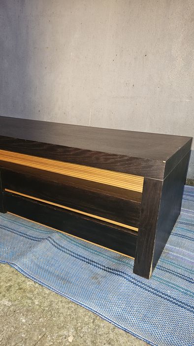 Móvel tv e mesa de centro marca TGV wengue