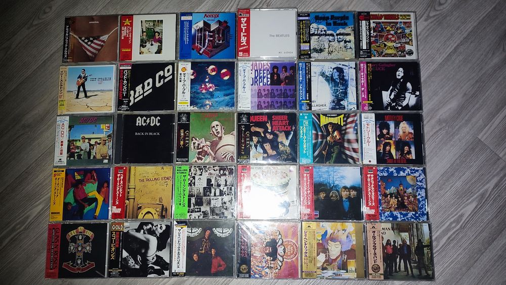 CD Япония Led Zeppelin,Guns n Roses,Accept,AC/DC,Aerosmith