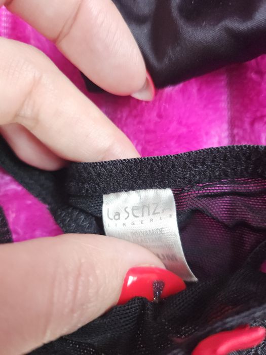 Figi 2+1 stringi Triuph La Senza Esotiq używane s/,m