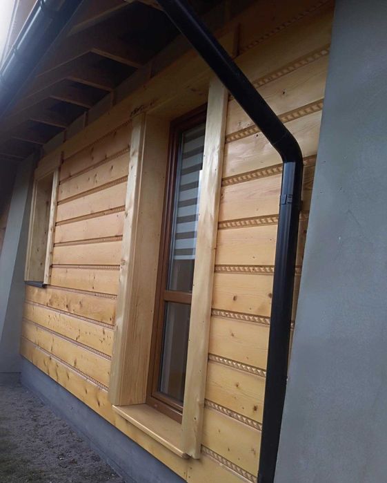 deska elewacyjna/szalówka 23 cm szeroka- świerk skandynawski- PROMOCJA