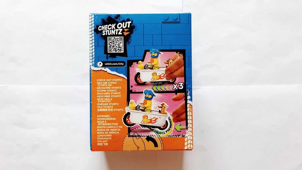 LEGO City Stuntz 60333 Bathtub Stunt Bike selado