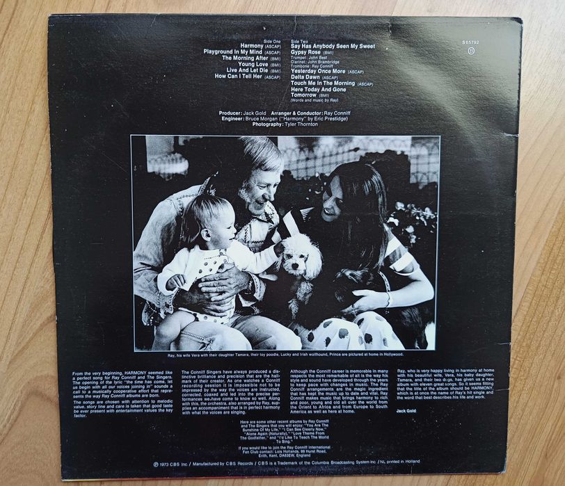 Ray Conniff - Harmony (LP vinil)