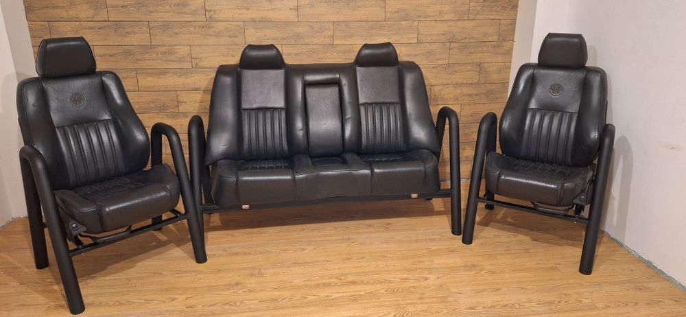 Fotel samochodowy do biura recepcji elektryczny regulowany alfa