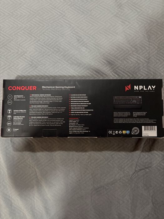 Teclado gamer conquer