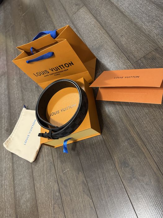 Louis Vuitton pasek skórzany – nowy