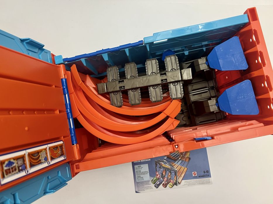 Hot Wheels Track Builder System Race Crat Трек коробка складной ОРИГИНАЛ