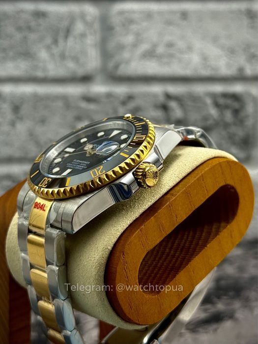 Годинник Rolex Submariner Date Black Gold Ролекс