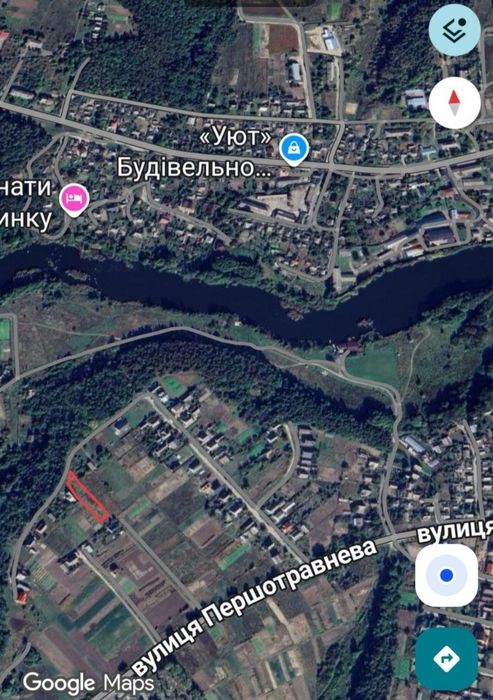 Земельна ділянка в мальовничому місті Богуслав.