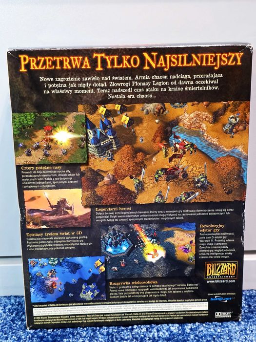 Warcraft III 3 - 1 wydanie (2002) - Big Box - PC PL