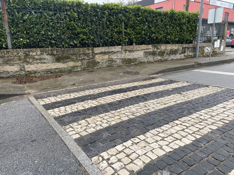 Aplicação de calçada ou cubo de granito