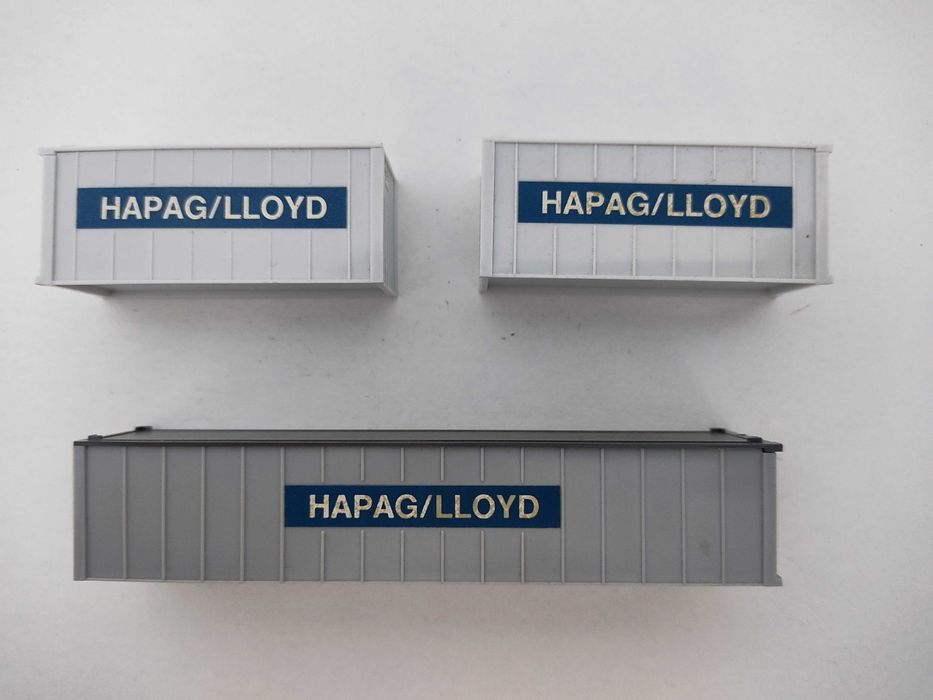 Contentores H0 da Wiking