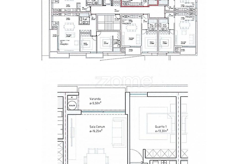 Apartamento T1 | Brufe