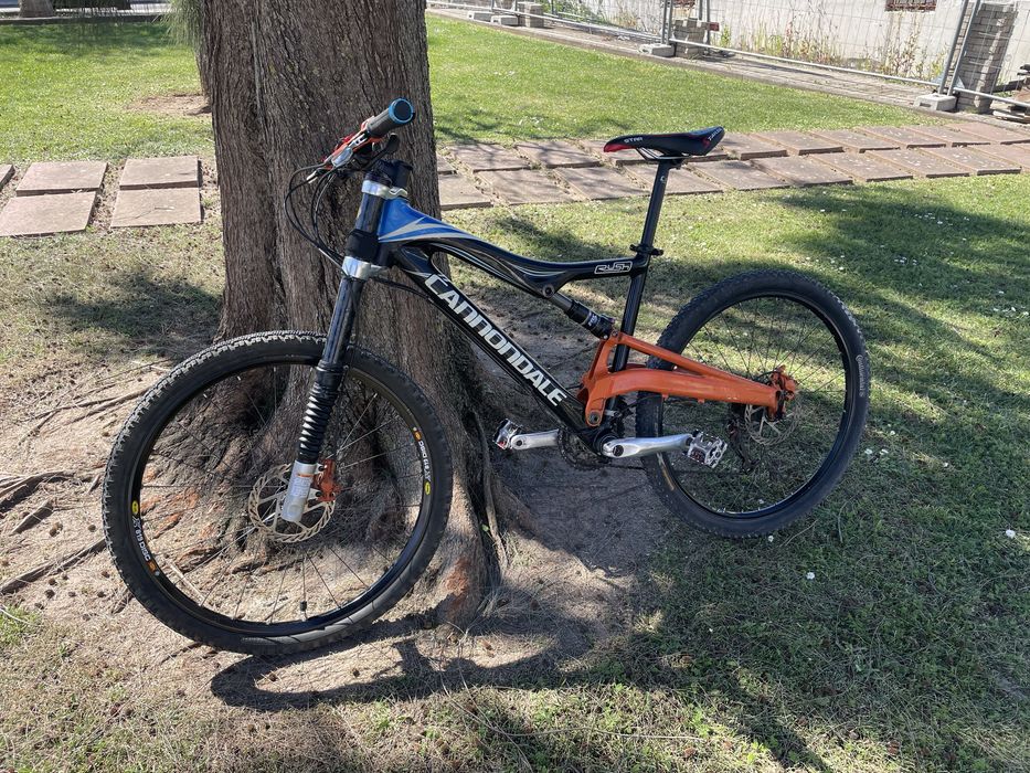 Cannondale rush em carbono, roda 26