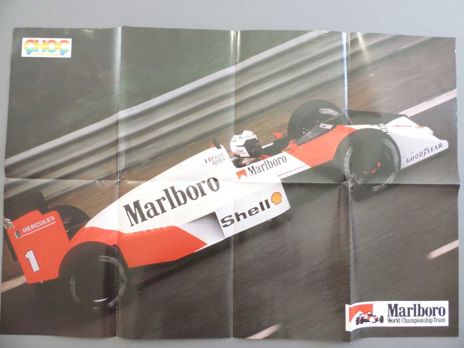 Posters Formula 1 Anos 80, Ayrton Senna Rookie