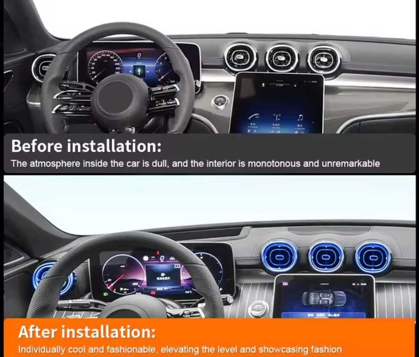 Воздуховоды дефлекторы Мерседес w206 GLC C254