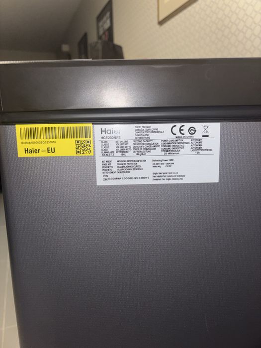 Arca congeladora horizontal haier NO FROST