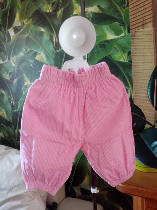 Spodnie 1-3mc różowe