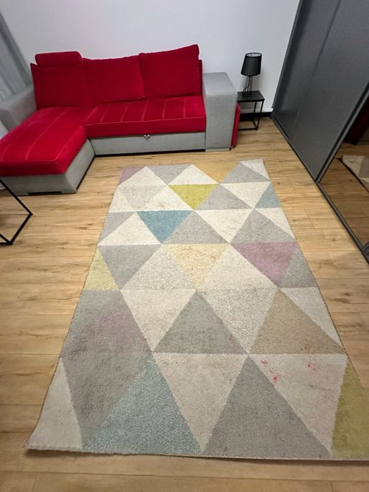 Pastelowy dywan 160x230 cm. Wysoka jakość! (do czyszczenia)