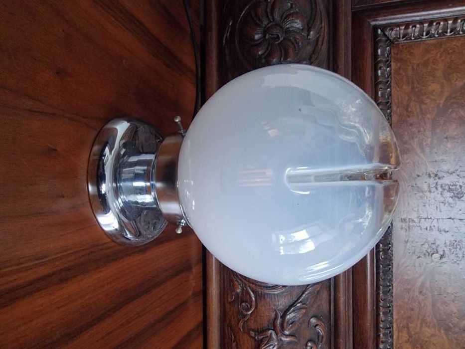 Lampka nocna stołowa Mazzega z wyspy Murano