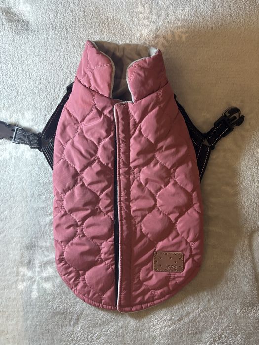 Безрукавка зі шлеєю для собачки