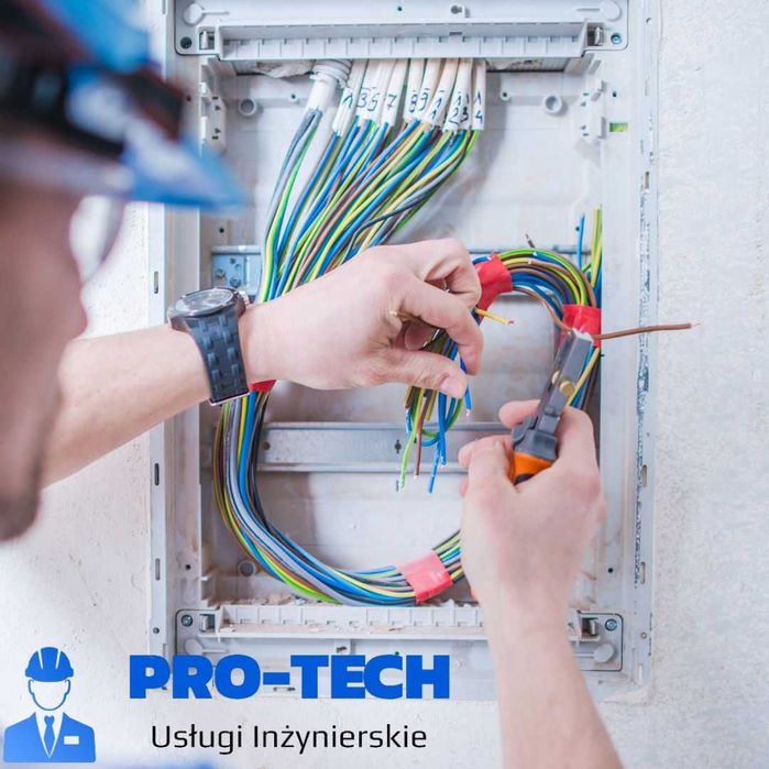 Elektryk, instalacje, przeglądy, pomiary, monitoring, alarm