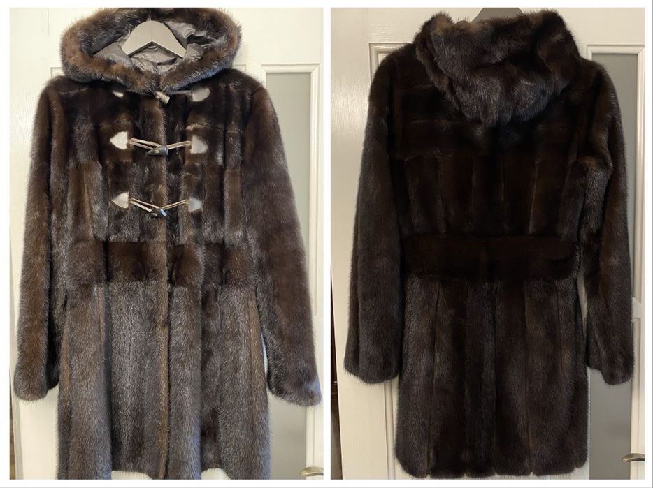 Шуба пальто куртка Anna Maria Leporatti оригінал Італія