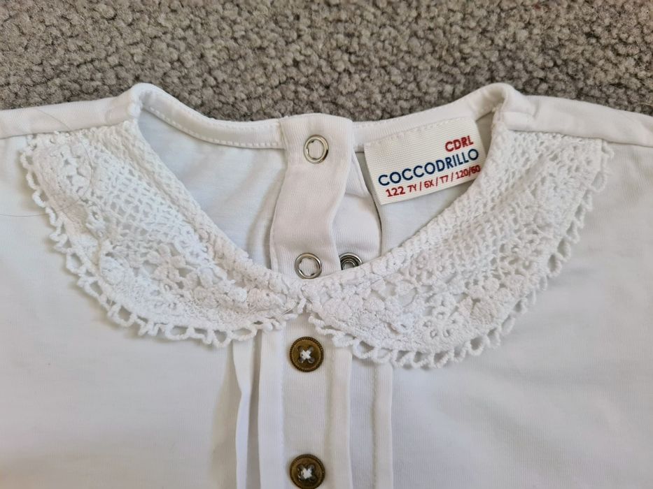 Bluzka biała elegancka r.116