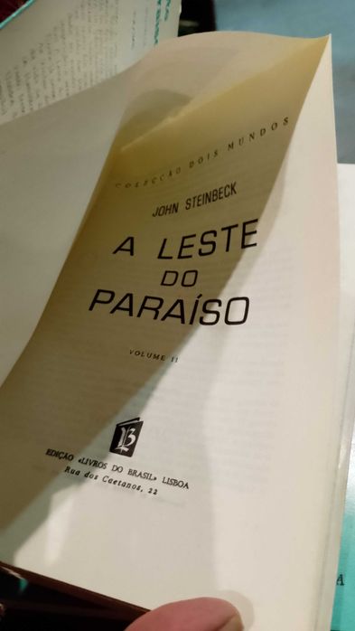 A Leste do Paraiso - John Steinbeck