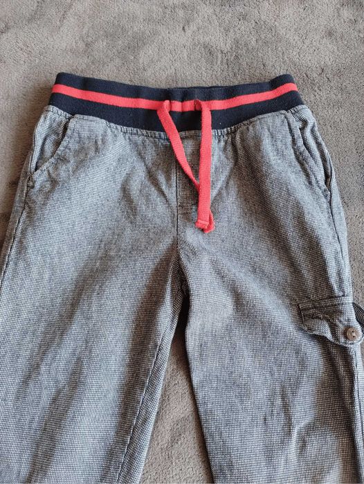 Spodnie chłopięce kieszenie gumka sznurek w pasie Pepco 116 cm