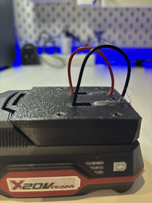 Adapter do akumulatora parkside X20v