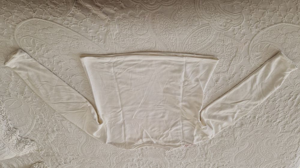 Blusa lantejoulas Pull & Bear, tamanho S